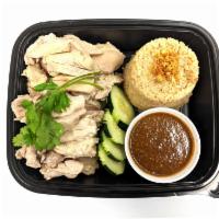 Hainan Chicken Rice - XXL · Family Meal Tray - Serve 3-4 people Choose Steamed Fried or Mixed