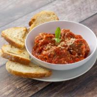 Meatballs Lunch · San marzano tomato sauce, mozzarella, basil.