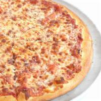 Cheese Only Thin Crust Pizza · Comes with cheese and tomato sauce