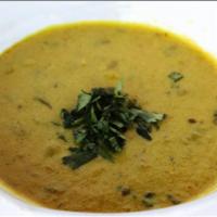 Mulligatawny Shorba · Zesty traditional chicken soup spiced with red & yellow lentils, cream & Indian herbs. Glute...
