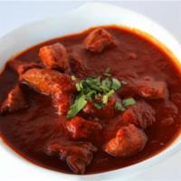 Rogan Josh · An exotic dish Kashmir simmered in house tomato sauce and seasoned with a flavorful blend of...