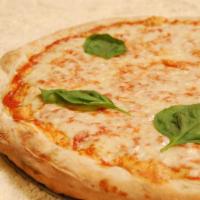 Margherita Pizza Lunch · House Made Pizza Sauce, mozzarella, Parmesan cheese, basil and drops of extra virgin olive o...