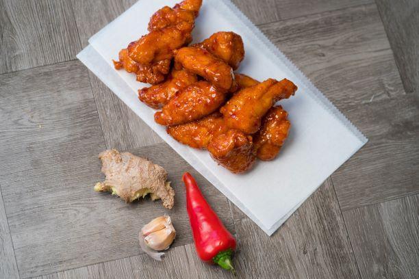 50 Wings (Regular or boneless)  · All Natural hormone free and antibiotic free halal Chicken brined with our signature recipe 