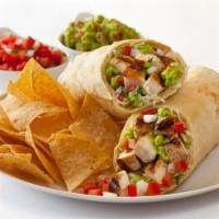 Baja Burrito · The classic, meat and cheese! Served with pico and guacamole.