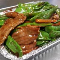 Beef and Snow Peas · 