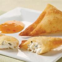 5. Crab Rangoon · 6 pieces.