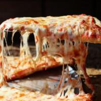 Thin Cheese Pizza · 