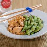 Kid's Ninja Noodles · Teriyaki seared chicken tossed with wheat noodles.