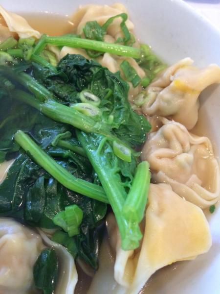 22. Wonton with Spinach Soup · Pork.