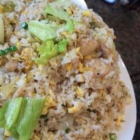 91. DR Scallop and Egg White Fried Rice · 