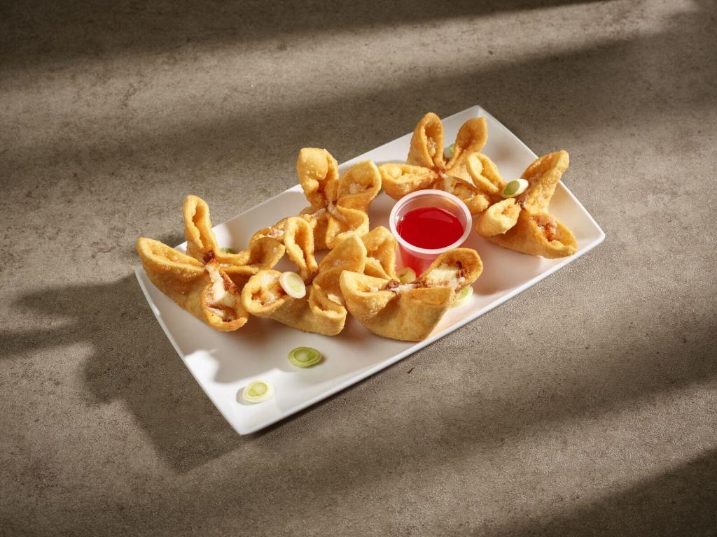 Crab Cheese Wontons · 6 pieces.