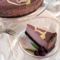 Raspberry Cheesecake · Two Slices
