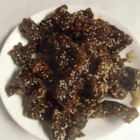 Sesame Beef · Hot and Spicy.