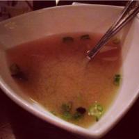 Miso Soup · Seaweed, tofu and scallions.