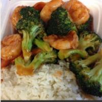119. Shrimp with Broccoli · 