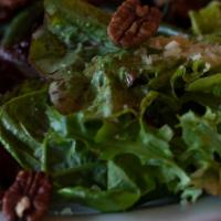B&I House Salad Lunch · Mixed greens with toasted pecans, Parmesan and a vinaigrette of late harvest Riesling vinega...