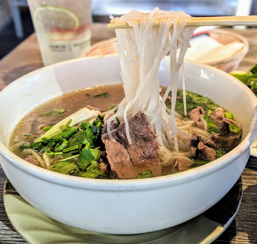 Pho Hue Oi · Soup · Vietnamese · Dinner · Asian · Bubble Tea