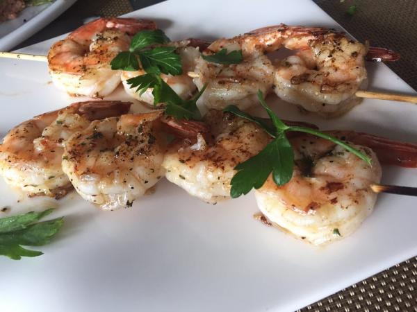 Grilled Shrimp Skewers · 