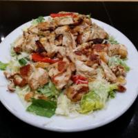 Chicken Caesar Salad · Dressing on the side.
