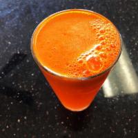 Cold Fighter Juice · Carrots, grapefruits, oranges, ginger and echinacea.