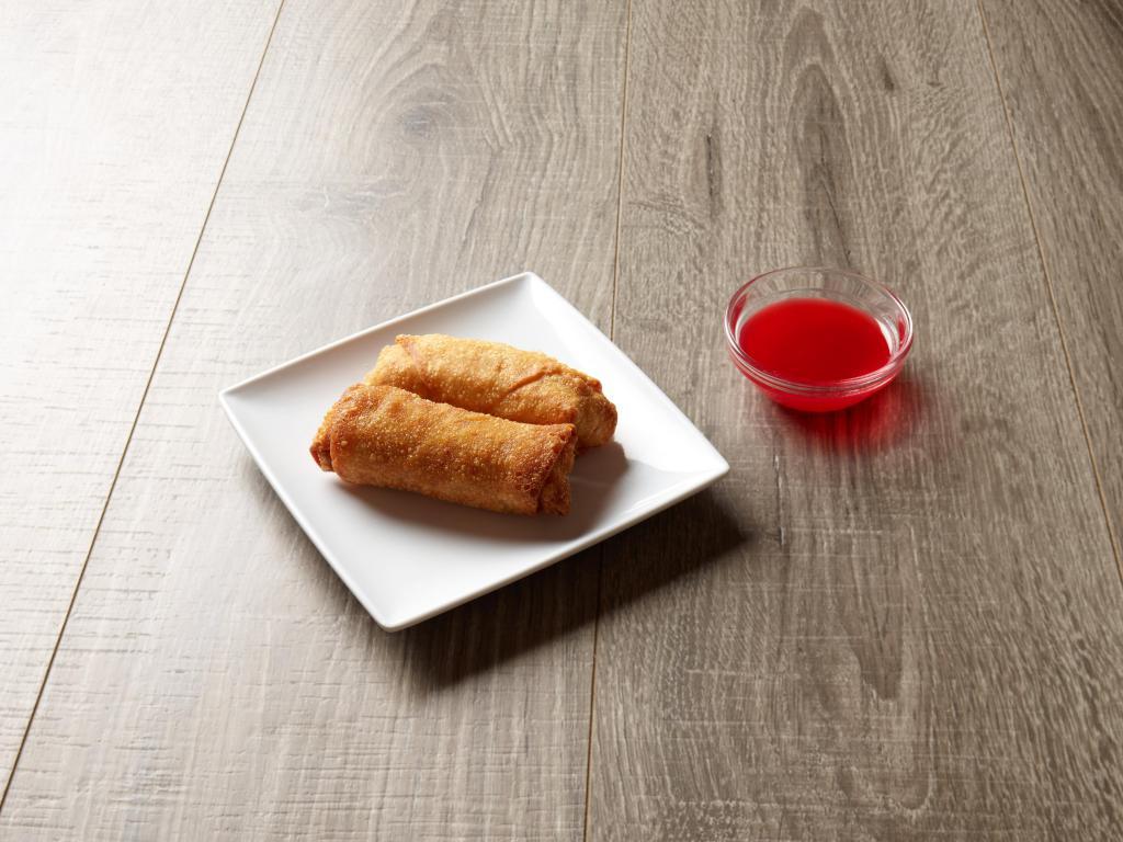 A3. Egg Rolls · 2 pieces. Crispy dough filled with minced vegetables.