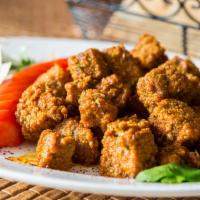 Fried Liver (Ciger) · Tender fried veal liver blended with spices and herbs. Contains gluten.