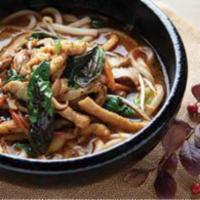 Tom Yam Noodle Soup · Hot and spicy. 