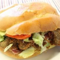 Tortas · Mexican sandwich made with your choice of meat, chopped onions, cilantro, guacamole, jalapen...