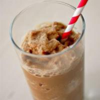 Ice Coffee · Local blend made with almond milk.