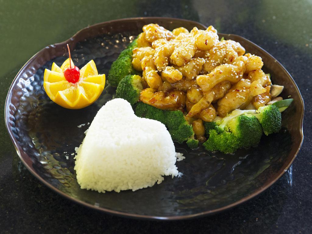 Sesame Chicken · Popular entree made famous by our sweet and spicy sesame sauce. Hot and spicy.