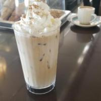 Iced Cappuccino · Served creamy and cold. 