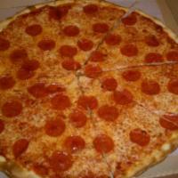NY Style Cheese with 1 Topping Pizza · 