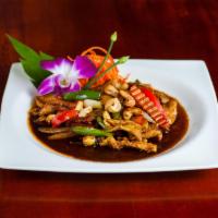 Stir Fried Cashew Nut · Your choice of meat stir-fried in brown sauce with bell peppers, onions, carrots, baby corn,...