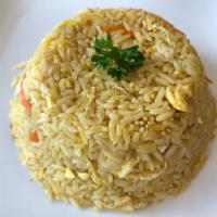 Kids Fried Rice · White rice stir-fried wit , eggs and carrots.