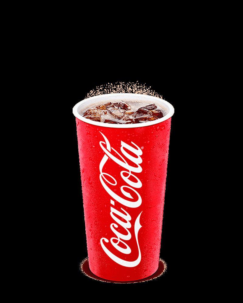 Coca-Cola® · Fountain beverage. A product of The Coca-Cola Company.