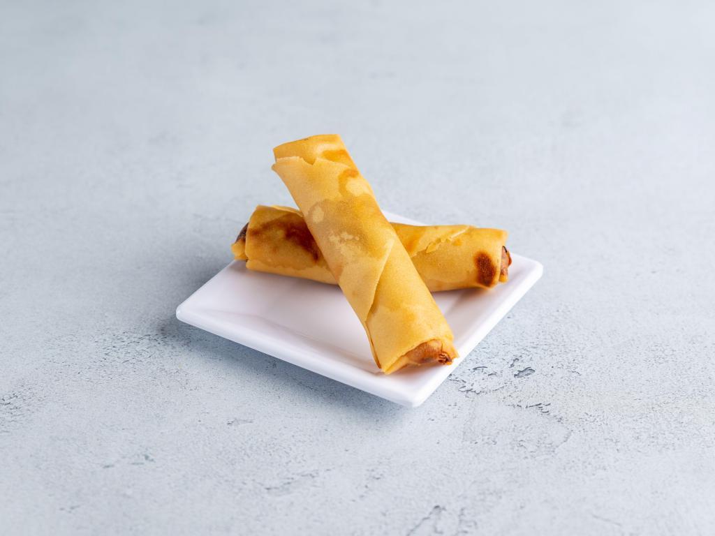 2 Pieces Egg Roll · Savory filling wrapped in a paper thin wrapper and deep fried.
