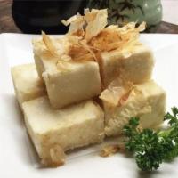 Age Tofu · Fried bean curd with special sauce.