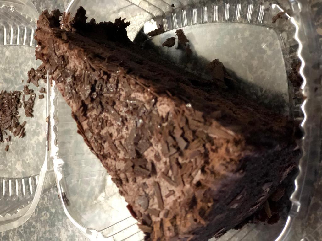 Chocolate Fudge Cake · 1 slice of chocolate fudge cake