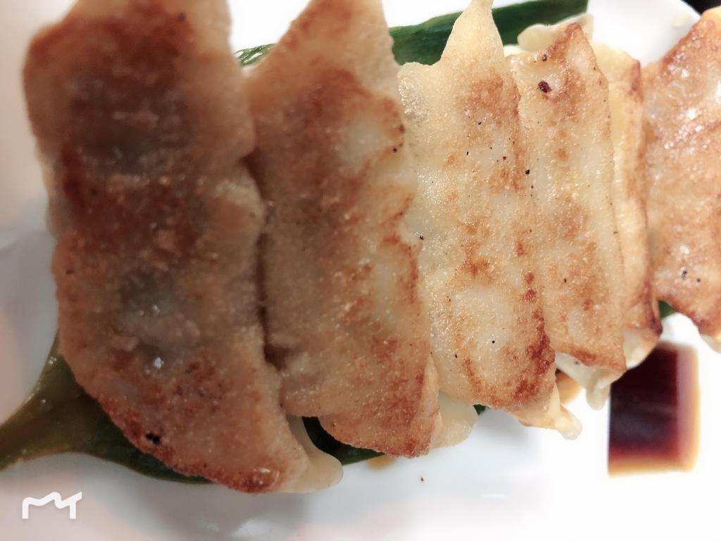Pork Gyoza · Pan fried pork dumpling. 