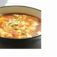 Hot and Sour Chicken Soup · Soup made with crushed ground chili paste and sour ingredients.