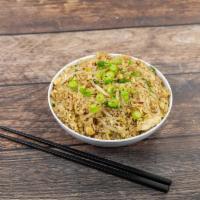 Chicken Fried Rice · White meat chicken with mixed vegetables