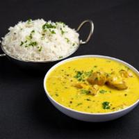 Chicken Shahi Korma · Boneless chicken cooked with cream and mild Indian spices. 
