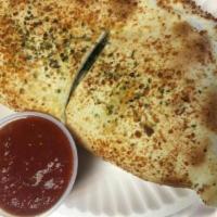 Cheese Calzone · Add toppings for an additional charge.