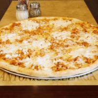 Buffalo Chicken Pizza · Please try to tip in cash 
