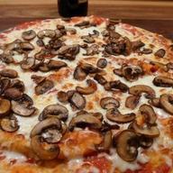Pizza Mushrooms · Tomatoes, mozzarella and mushrooms.