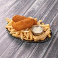 Fish and Fries · 2 pieces of Filet of Cod and fries.