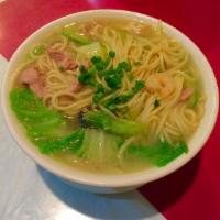 SP3. Combination Noodle Soup for 2 · Savory light broth with noodles. 