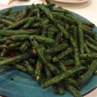 VG7. Dried Sauteed Green Beans · Spicy.