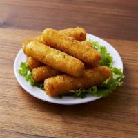 6 Mozzarella Cheese Sticks · Served with ranch dressing. 