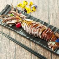 Ika Maru · Grilled Japanese squid with special garlic sauce. 